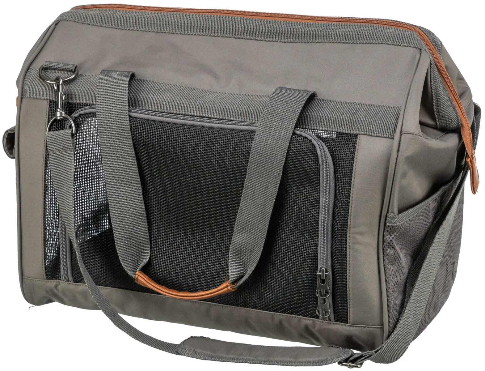 Transportbag Finlay sort/grå max 10kg 43x26x32cm