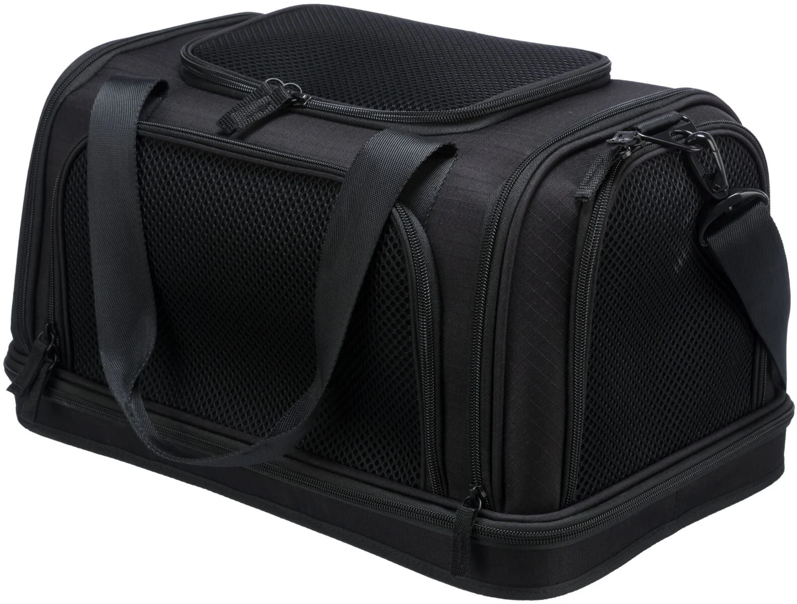 Transportbag Plane Airline Polyester svart Max 7kg 45x28x25cm