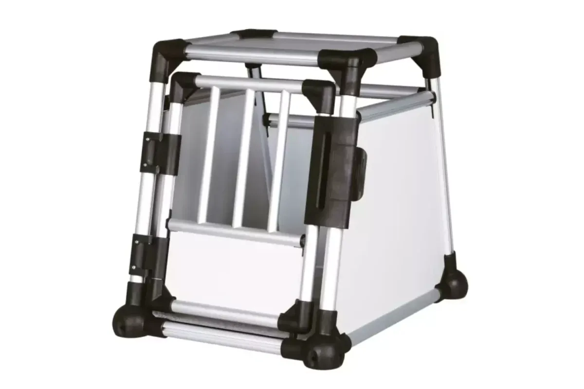 Transportbur 39340 Aluminium Sølv/Grå S 48×64/37x57cm