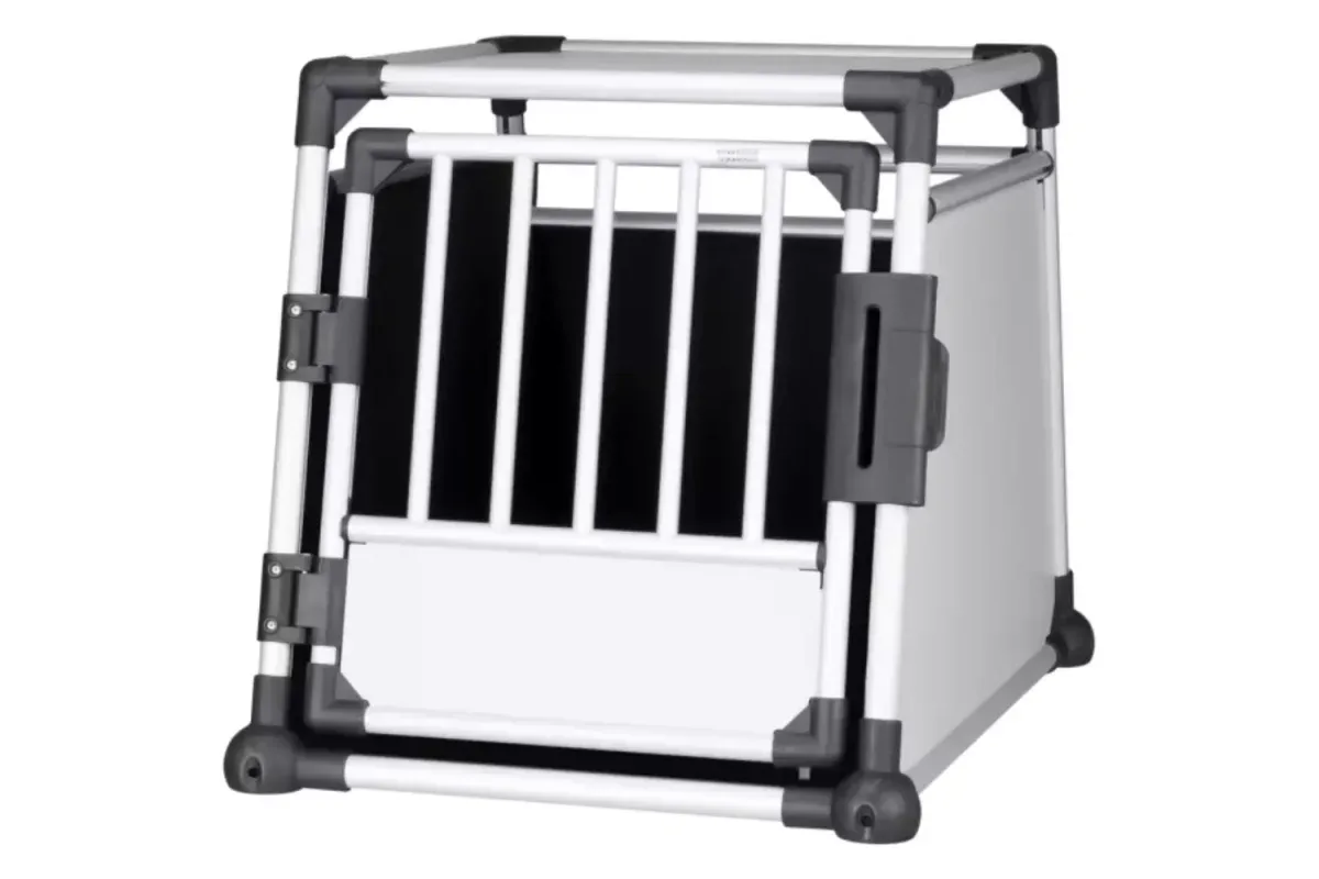 Transportbur 39342 Aluminium Sølv/Grå M/L 63×90/57x65cm