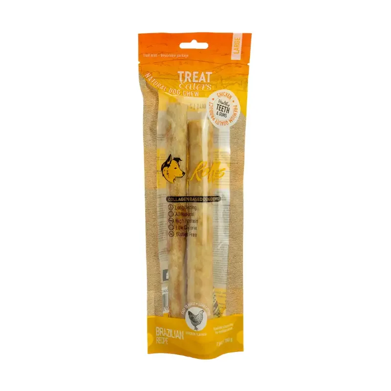 Treat Eaters – New Hide Large Chicken Roll, 180g