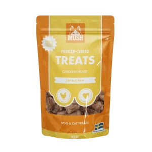 Treats fryset酶rket kyllinghjerte 50g