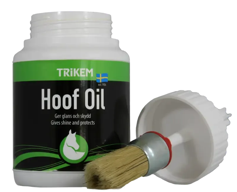 Trikem hoof oil med pensel 400 ml