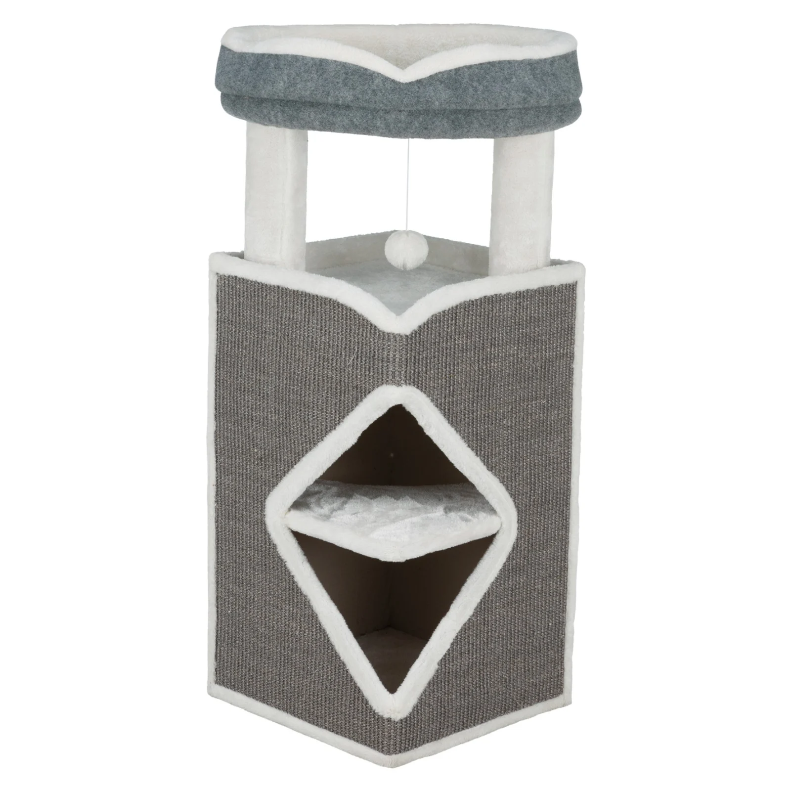 Trixie Arma Cat Tower kattetårn – klorestativ med hule og liggeplass - Image 2