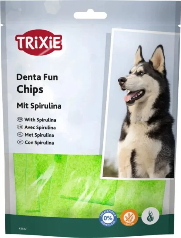 Trixie Chips med spirulina