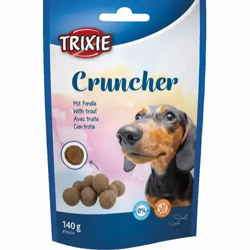 Trixie Cruncher med ørret