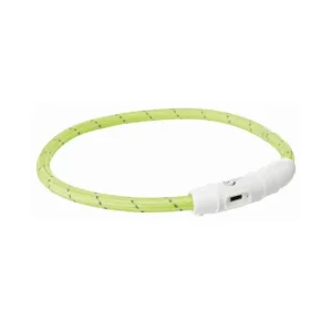 Trixie Flash lysring USB Grønn