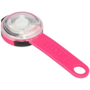 Trixie Hundelykt Oppladbar USB ø3x8cm Rosa