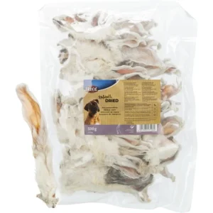 Trixie Kanin ører med pels 500g