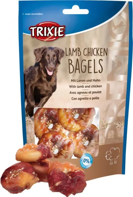 Trixie Lam & Chicken Bagels 100g - Image 2