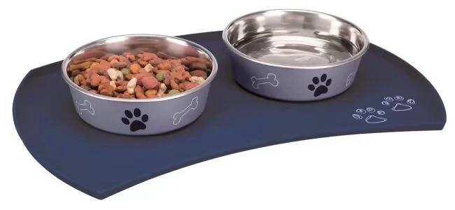 Trixie Matunderlag Hund/Katt Non Slip Silikon Blå