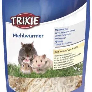 Trixie Mealworms Tørket Tørket Mealworms Beige 70 g