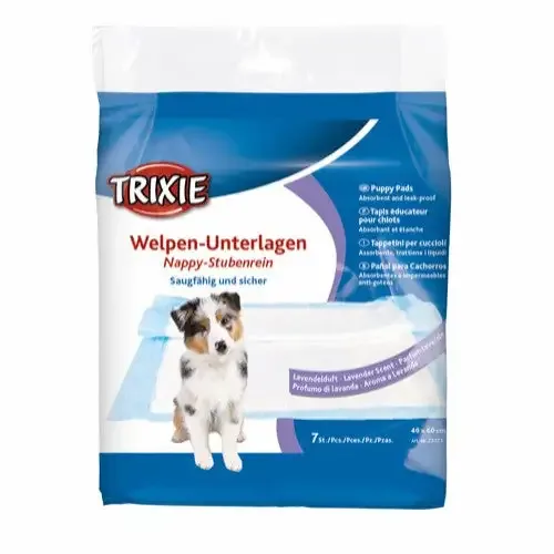 Trixie – Nappy valpeunderlag m. lavendelduft, 7 stk.