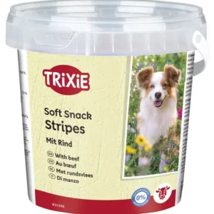 Trixie Soft Snacks Happy Stripes M/Biff 500g