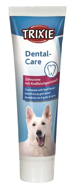 Trixie Tannkrem M/Biff Smak 100g