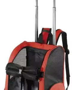 TROLLEY TRANSPORTVESKE/TRILLEBAG (2) Rød/Blå