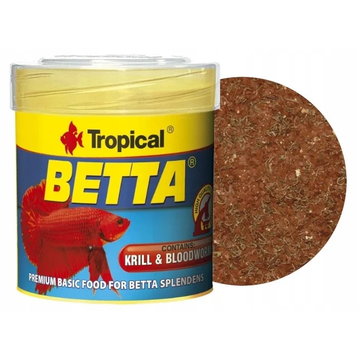 Tropical Betta Kampfisk Flakes 50ml - Image 2