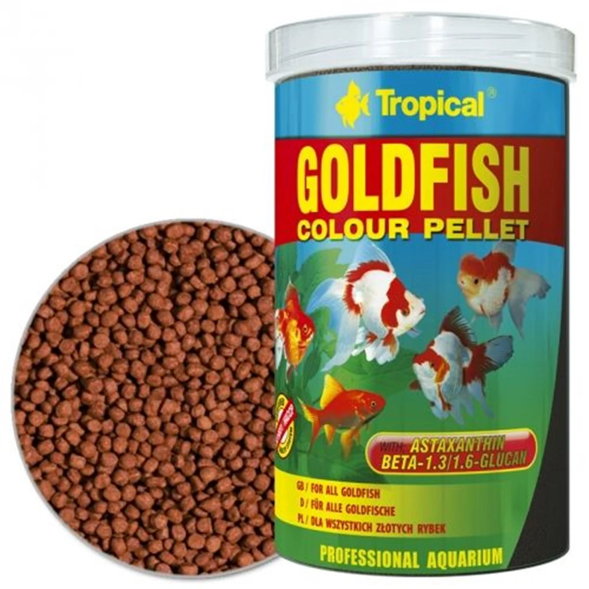 Tropical Goldfish Colour Pellets - Image 2
