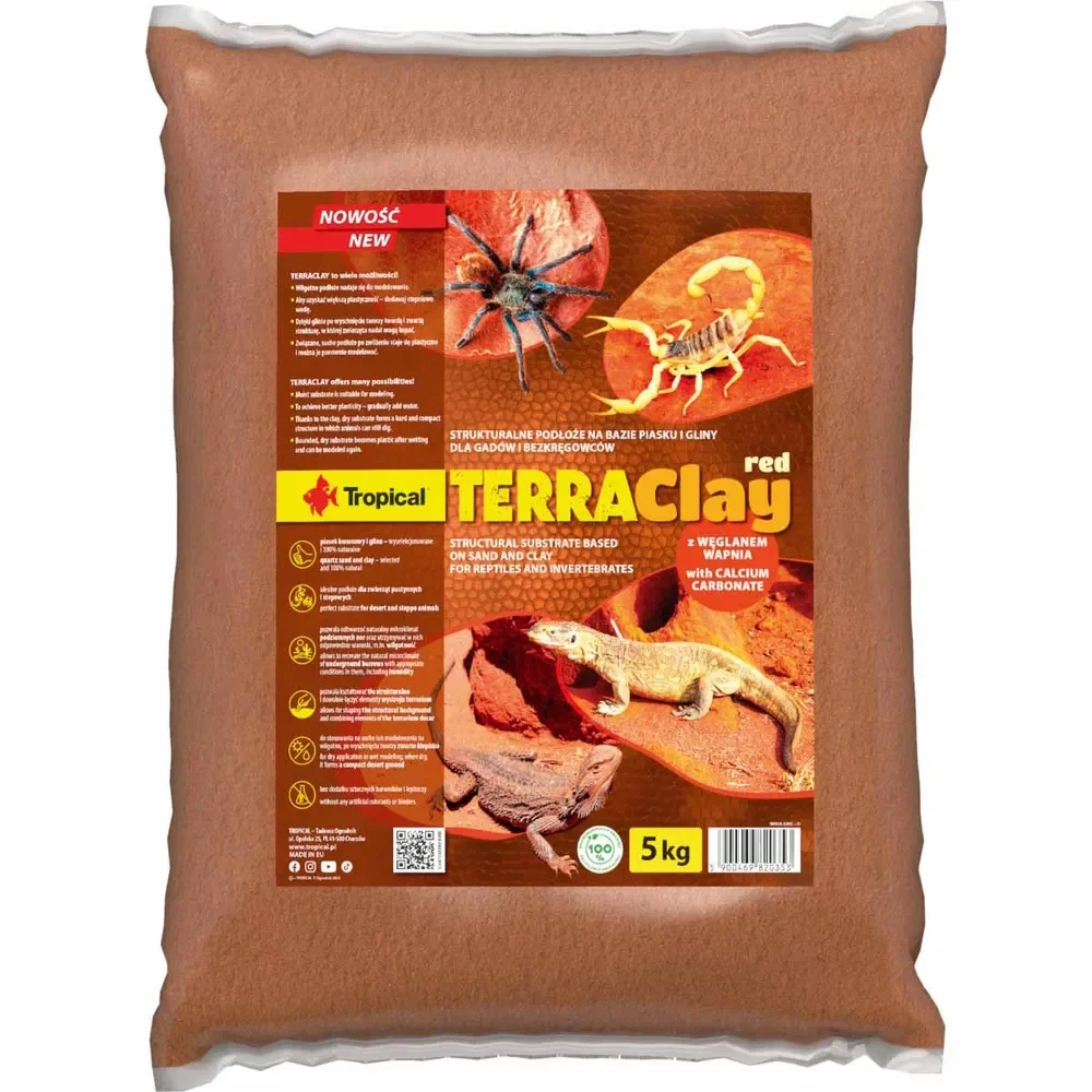 Tropical Terraclay Rød 5kg