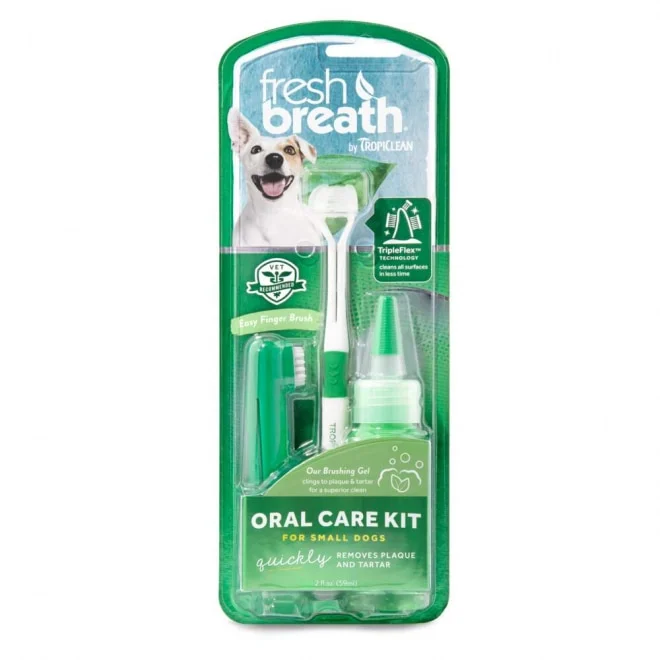 Tropiclean Oral Care Kit For Dogs 59Ml
