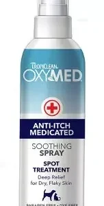 Tropiclean Oxy-Med Anti-Itch Spray 236Ml