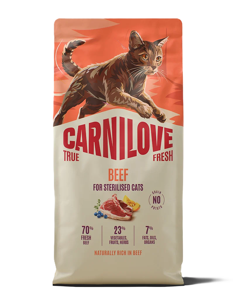 True Fresh Cat Beef for voksne, kastrerte katter av alle raser