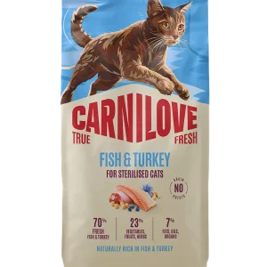 True Fresh Cat 鈥?Fisk og kalkun for voksne, kastrerte katter av alle raser