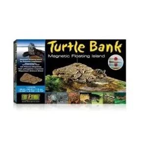 TURTLE BANK ExoTerra, L, m/magnetfeste, 40.6x24x7cm.