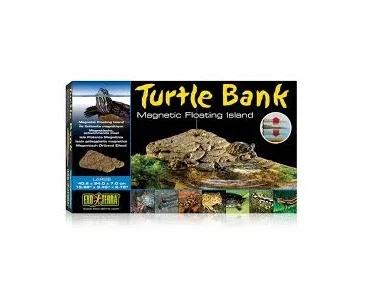 TURTLE BANK ExoTerra, L, m/magnetfeste, 40.6x24x7cm.