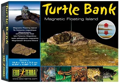 TURTLE BANK ExoTerra, S, m/magnetfeste 16.6×12.4×3.3cm.