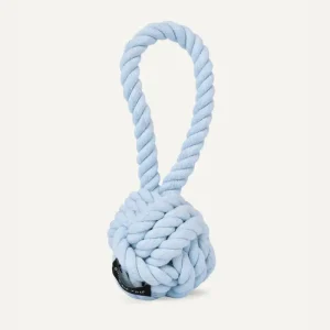 Twisted Rope Toy Light Blue