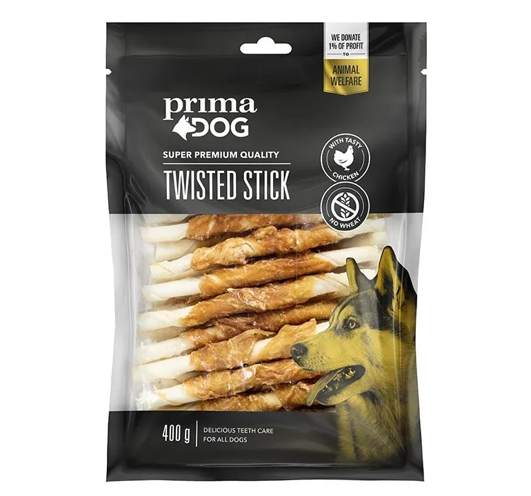 Tyggepinner med kylling - 400g - 45 stk
