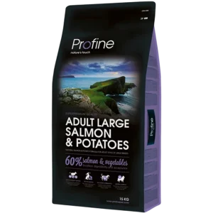 T酶rrf么r Adult Large Laks & Poteter til hund