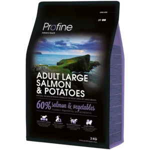 T酶rrf么r Adult Large Laks & Poteter til hund