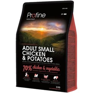 T酶rrf么r Adult Small Kylling & Poteter til hund