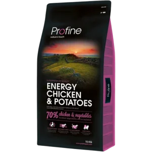 T酶rrf么r for hund Energy Kylling & Poteter
