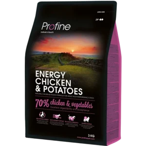T酶rrf么r for hund Energy Kylling & Poteter