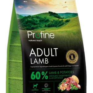 T酶rrf么r til hund Adult Lam & Poteter