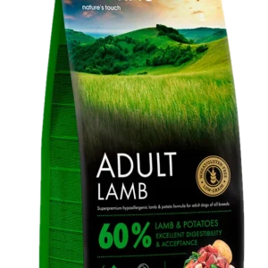 T酶rrf么r til hund Adult Lam & Poteter