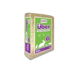 ÜBER Papirstrø Natur 85L