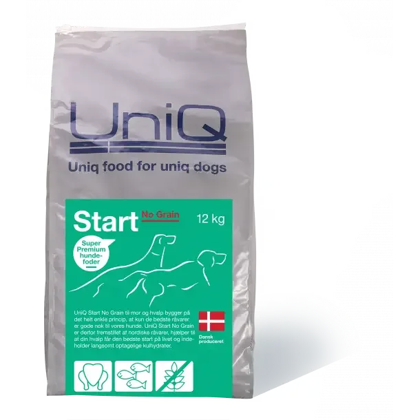 UniQ Start No Grain (Glutenfri og Kornfri)