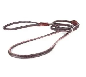 UTSTILLINGSKOBBEL i lær 6mm/120cm Brun