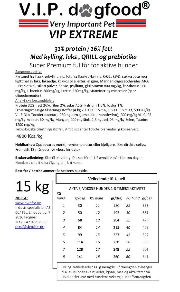 V.I.P. Extreme 15kg - Image 2