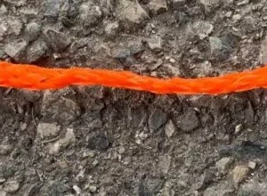 V.I.P. Nakkeline uten wire 35cm orange tau
