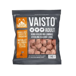 Vaisto grå fryst | kylling-kalkun-lam | 3kg