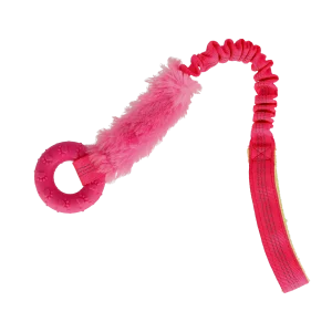 Valpeleket酶y med pels og ring Rosa