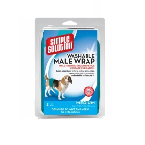 VASKBART MAVEBÅND Simple Solution, Hannhund, M