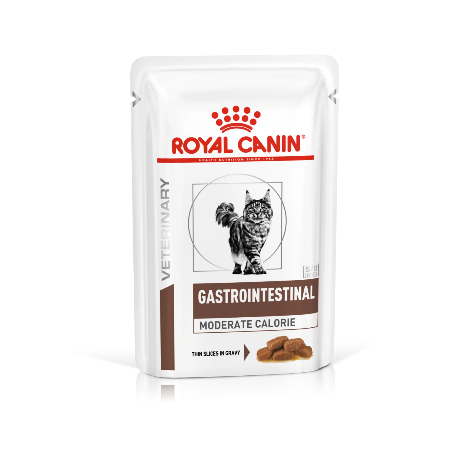 Veterinary Diets Gastro Intestinal Moderate Calorie Slices In Gravy v氓tf么r til katt