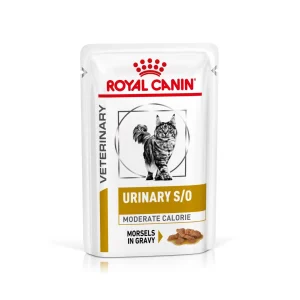 Veterinary Diets Urinary S/O Moderate Calorie Morcels in Gravy Pouch v氓tf么r til katt