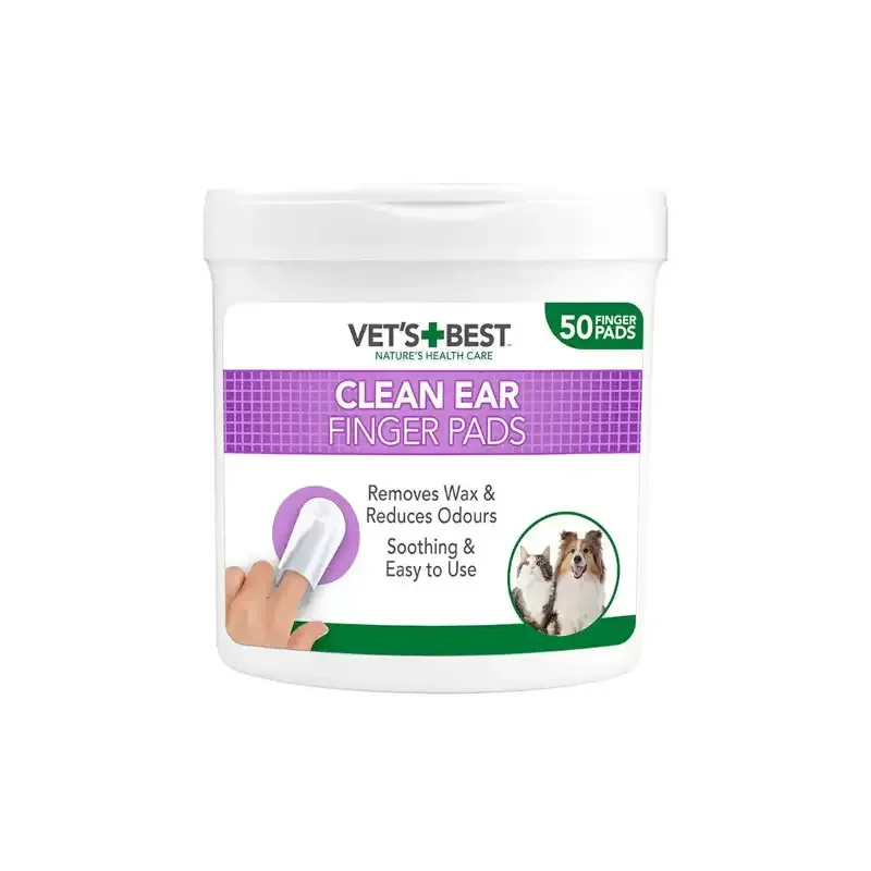 Vets Best Clean Ear Finger Pads